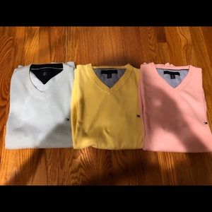 Tommy Hilfiger Sweaters- blue, yellow, pink (3)